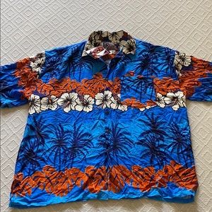 Rare new 90s Jamming basix vintage Hawaiian shirt